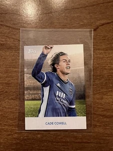 Tarjeta de fútbol 2022 Topps MLS Cade Cowell mini inserción San Jose Earthquakes USMNT - Imagen 1 de 2
