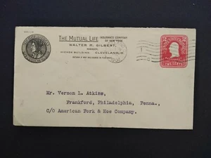Ohio: Cleveland 1904 Mutual Insurance cubierta publicitaria para nativos americanos - Imagen 1 de 2