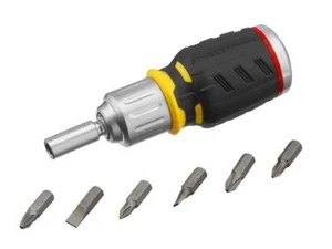 STANLEY FatMax Ratchet Screwdriver Stubby STA062688 - Picture 1 of 6