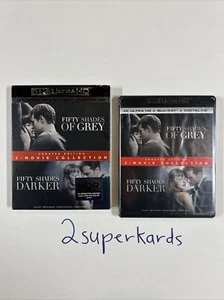 Fifty Shades of Grey/Fifty Shades dunkler: 2-Film-Sammlung neu mit Slipper - Bild 1 von 16