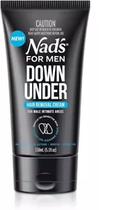Nad's For Men Down Under Hair Removal Cream, Skin Types 150 ml Free Shipping - Picture 1 of 6
