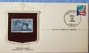 Texas Statehood 3 Cent Stamp. - Picture 1 of 3
