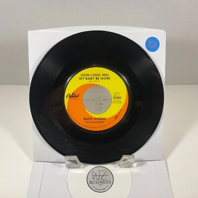 Buck Owens And His Buckaroos –How Long Will My Baby Be Gone Capitol Records 2080 - Image 1 of 2