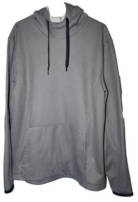 Sudadera con Capucha Tek Gear Gris Sólido Brezo LS con Bolsillo Talla L Foto 1 de 4