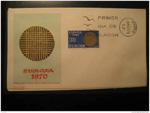 EDIFIL 1973 EUROPA AÑO 1970 SOBRE PRIMER DIA DE CIRCULACION SPD - Imagen 1 de 1