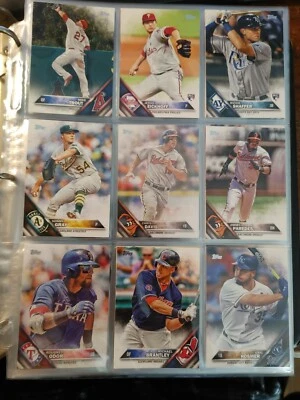 2016 Topps base cards 1-250 Pick from drop down - Image 1 of 4
