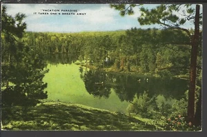 Greetings from MARQUETTE Michigan Vacation Paradise ~ Std - Picture 1 of 1