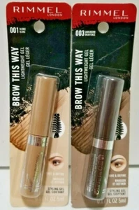 Rimmel Brow This Way Lightweight Gel You Choose BUY 2 GET 1 FREE ADD 3 TO CART - Picture 1 of 3