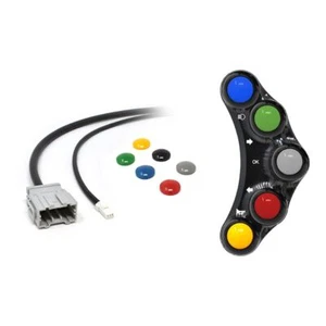 Push-Button Left Road JETPRIME Mv Agusta Brutale 675 800 Pirelli 16-20 - Picture 1 of 6