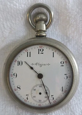 Reloj Bolsillo Elgin 1904 18s, 15j, Grado 218, Modelo 5 #M356i Foto 1 de 4