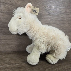 Peluche WWF Anna Club Alpaca Llama 1986 Juguete Suave 14" Raro Fondo Mundial para la Naturaleza - Imagen 1 de 13