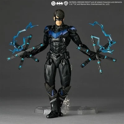KAIYODO Revoltech Amazing Yamaguchi Batman: Arkham Knight Nightwing PSL Foto 1 de 4
