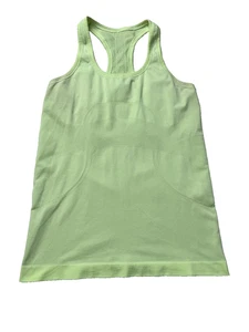 Lululemon Tank Top Womens Medium Green Swiftly Tech Racerback Athletic Gym Yoga - Picture 1 of 8