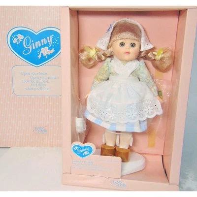 De Colección Vogue Ginny MUÑECA NIÑA HOLANDESA Zuecos de Madera Delft Florero Cepillo Peine Soporte Foto 1 de 4