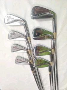 EXCELLENT LADY MACGREGOR IRON SET 3-10 LADY MACGREGOR SHAFTS AND GRIPS - Picture 1 of 11