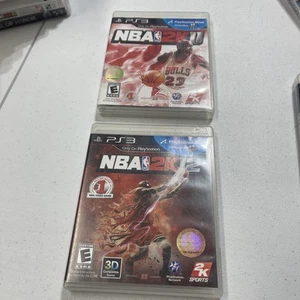 NBA 2K11 & 2K12 PS3 Games Preowned With Booklets - Picture 1 of 7