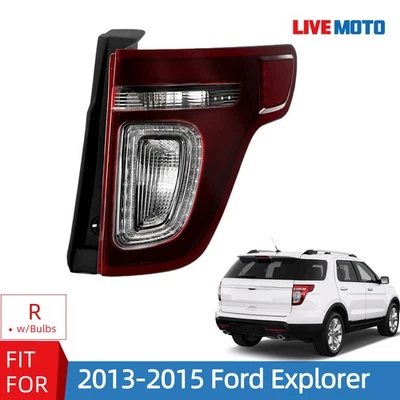For 2013-2015 Ford Explorer Sport Package w/Bulbs Tail Light Passenger Side Foto 1 de 2