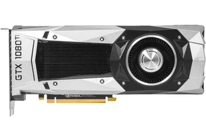 EVGA NVidia GeForce GTX 1080 Ti Founders Edition 11GB GDDR5X 900-1G611-0050-000 - Zdjęcie 1 z 1