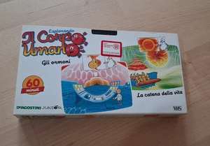 VHS ESPLORANDO IL CORPO UMANO - GLI ORMONI / LA CATENA DELLA VITA - (AMZ 1989) - Foto 1 di 2