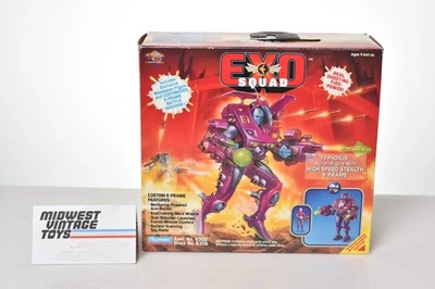 Boneco de ação Exo Squad Typhonus (A) alta velocidade furtivo E-Frame 1993 Playmates - Imagem 1 de 4