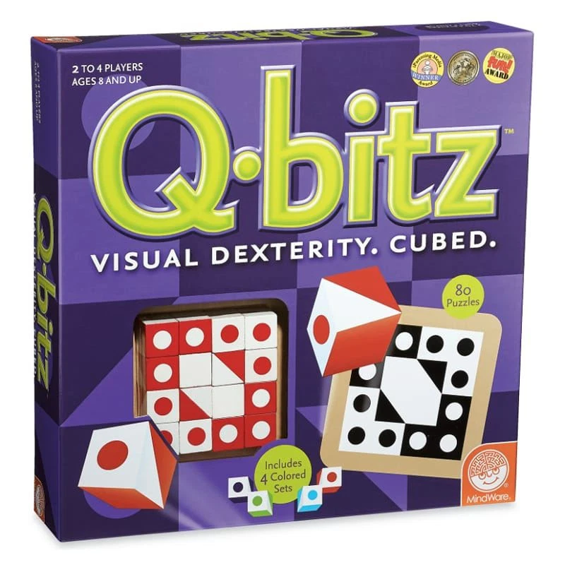 Mindware 2009 Q-bitz Visual Dexterity Cubed Pattern Game Gm965