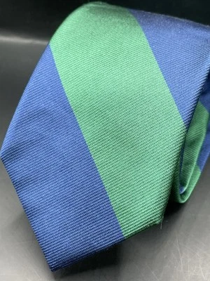 NUEVO CON ETIQUETAS J Corbata Corbata Toldo Rayas Seda Inglesa Hecha a Mano EE. UU. Para Hombres Clásica Foto 1 de 4