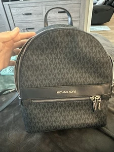 Michael Kors Signature Logo Backpack - Picture 1 of 10