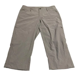 Kuhl Grey Bermuda Shorts Adjustable Length Pull Tab Outdoor Hiking Casual Sz 6 - Picture 1 of 11