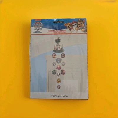 Paw Patrol Aventuras Cachorro Perro Niños Fiesta de Cumpleaños Colgante Cuerda Decoración Foto 1 de 2
