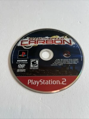 Need for Speed: Carbon (Sony PlayStation 2, PS2, 2006) Disc Only* Free Ship - Image 1 of 2