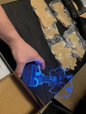 Holinox Sonic the Hedgehog Light Colorful LED Digital Smart Night USB Lamp  - Image 1 of 4