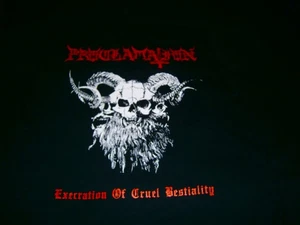 PROCLAMATION - Execration of Cruel Bestiality. Extra Large T-Shirt - Picture 1 of 3