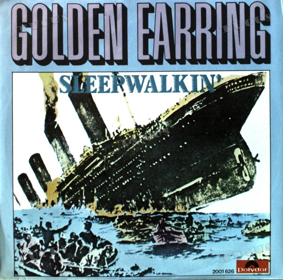 Golden Earring - Sleepwalkin' 7in 1975 (VG+/VG+) '* - Image 1 of 1