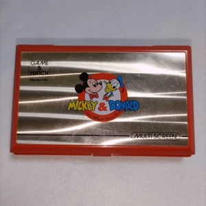 Game Watch MICKEY & DONALD Multi Screen Nintendo DM-53 Handheld Tested - Picture 1 of 11