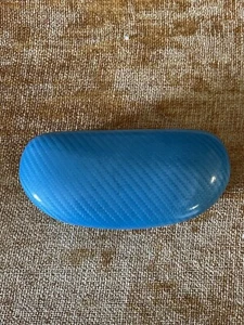Turquoise Clamshell Sunglasses Eyeglass Hard Case by California Accessories NEW - Picture 1 of 4