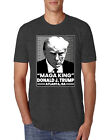 Maga King Donald Trump Georgia offizielles T-Shirt mit Fahndungsgesicht Männer Premium TriBlend