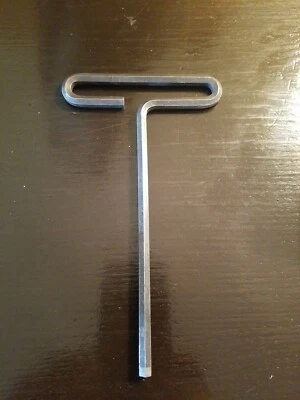 Vintage 7" T-Handle Metric 10 mm Long Arm Hex Allen Key Wrench,  - Image 1 of 2