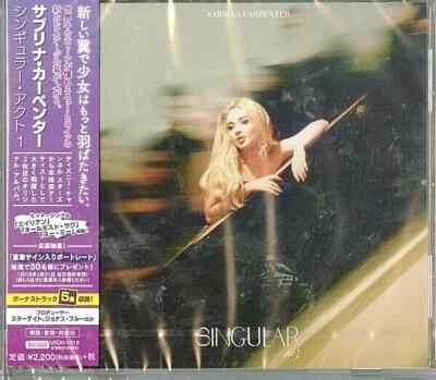 Sabrina Carpenter SEALED BRAND NEW CD "Singular: Act I" Bonus Track Japan OBI - Image 1 of 2