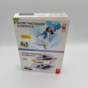 Adobe Photoshop Elements 8 Adobe Premiere Elements 8 CIB - Picture 1 of 11