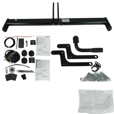 Anhängerkupplung starr + E-Satz 13 Polig für Dacia Duster 04.2010-> Westfalia  - Bild 1 von 4