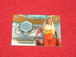 ALUNDRA BLAYZE 2019 TOPPS WWE DIVISIÓN MUJER ESTERA BRONCE RELIQUIA 08/75 (H-1679) - Imagen 1 de 1