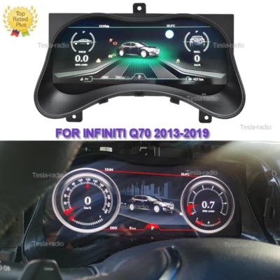 Cuadro de instrumentos LCD velocímetro digital cabina tablero de instrumentos para Infiniti Q70 Foto 1 de 4