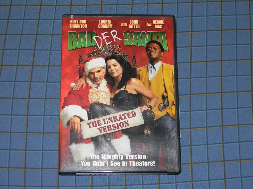 Badder Santa (DVD,2004) Billy Bob Thornton, John Ritter & Bernie Mac-LIKE NEW!! - Image 1 of 1