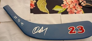 Chris Drury signed USA & New York Rangers custom stick blade - Picture 1 of 2