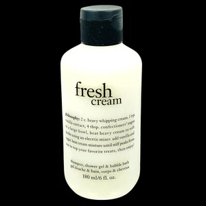 Philosophy Fresh Cream - shampoo, shower gel, bubble bath 6oz New - Picture 1 of 4