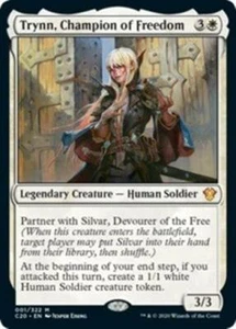 MTG - TRYNN, CHAMPION OF FREEDOM (Foil) - Commander 2020 (M) - Picture 1 of 1