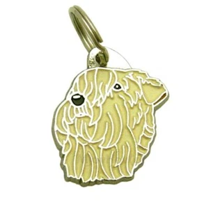 Dog name ID Tag, Soft-coated wheaten terrier, Engraved, Personalized, Handmade - Picture 1 of 5