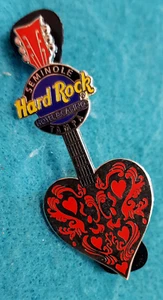 TAMPA HOTEL & CASINO SILBER ROT LOVE HEARTS GITARRE 2009 Hard Rock Cafe PIN - Bild 1 von 1