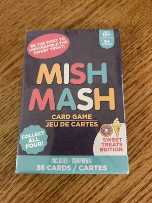 NEW in sealed box -  MISH MASH CARD GAME Sweet Treats Ed. 36 Scramble Cards - Image 1 of 2
