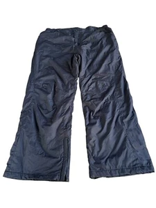 ZeroXPosur XL Snow /Ski Pants Fleece Lined Black Ankle Zippers Mens Very Nice - Picture 1 of 11